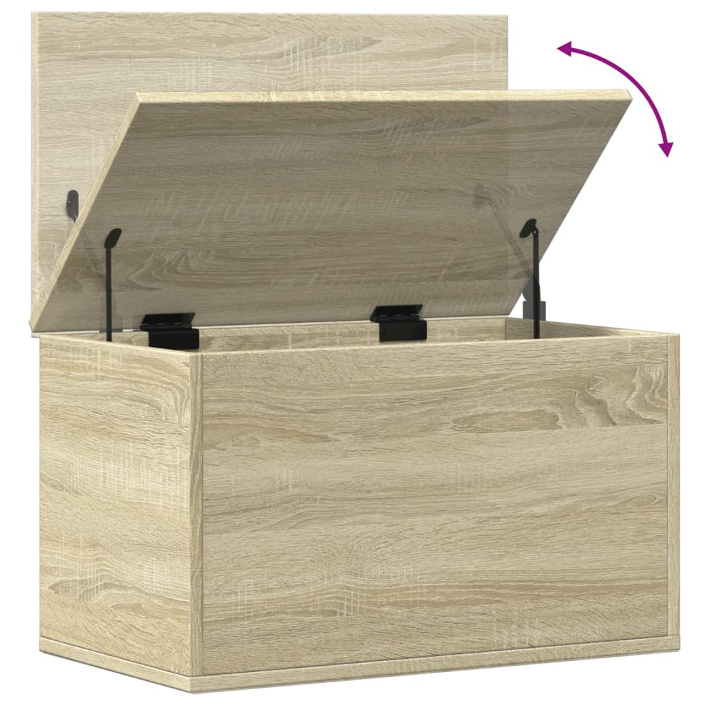 Truhe Sonoma-Eiche 60x35x35 cm Holzwerkstoff