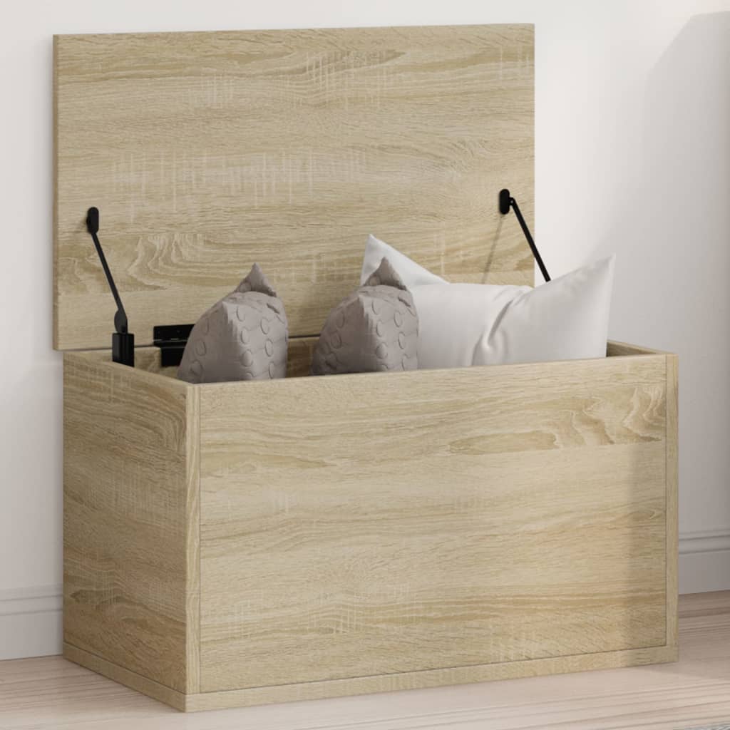 Truhe Sonoma-Eiche 60x35x35 cm Holzwerkstoff