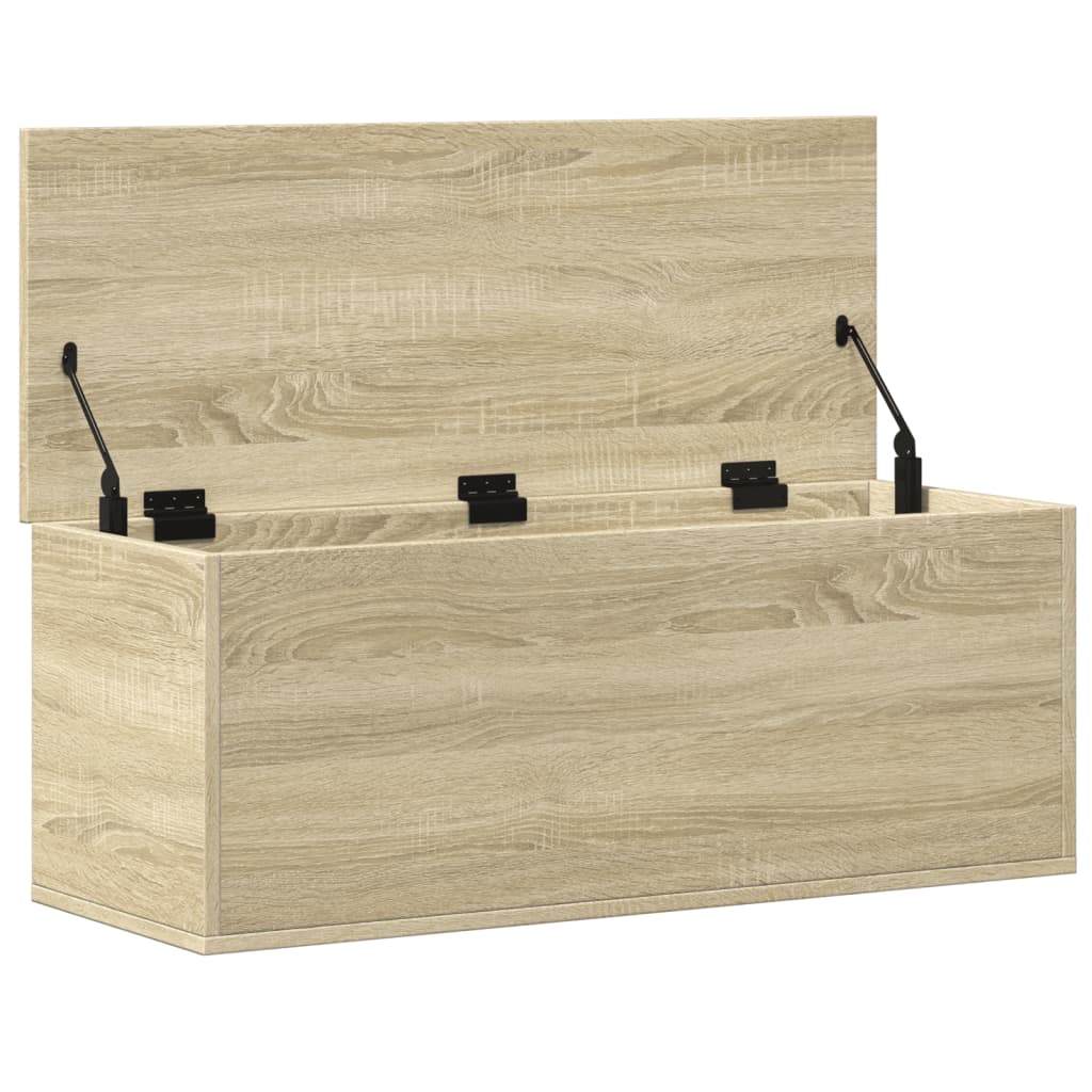 Truhe Sonoma-Eiche 90x35x35 cm Holzwerkstoff