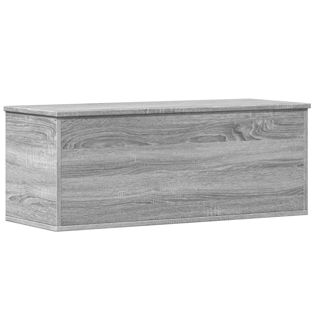 Truhe Grau Sonoma 90x35x35 cm Holzwerkstoff