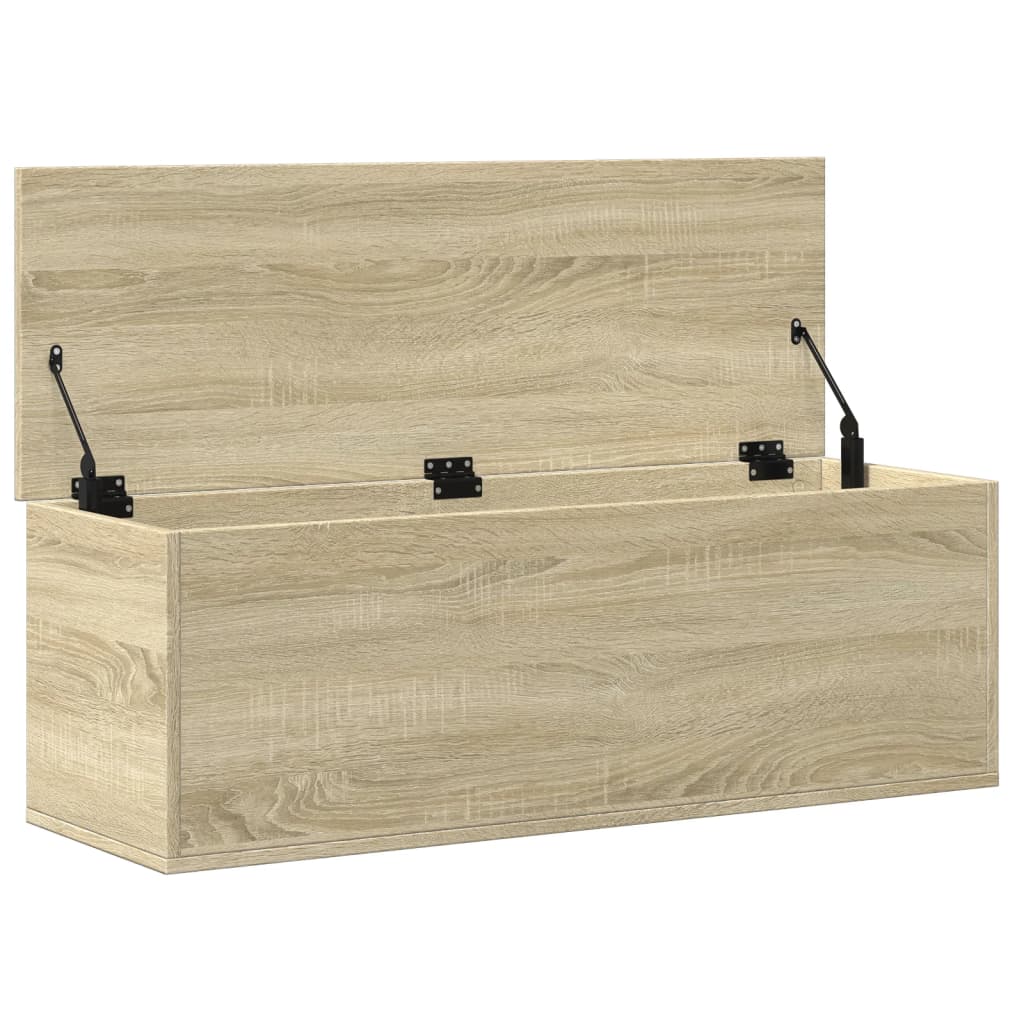 Truhe Sonoma-Eiche 102x35x35 cm Holzwerkstoff