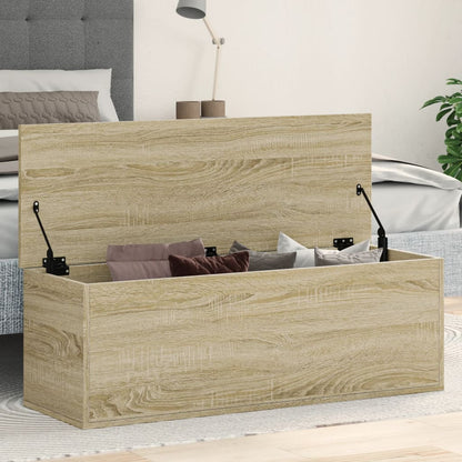 Truhe Sonoma-Eiche 102x35x35 cm Holzwerkstoff