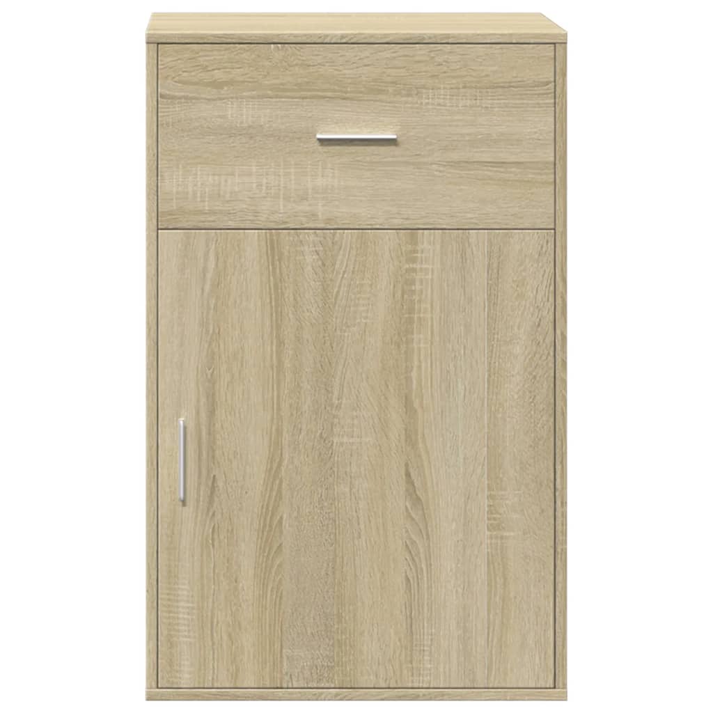 Beistellschrank Sonoma-Eiche 56,5x39x90 cm Holzwerkstoff