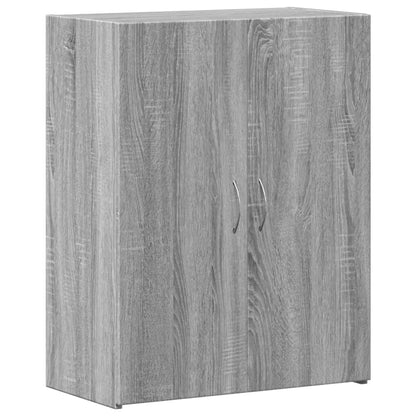 Aktenschrank Grau Sonoma 60x32x77,5 cm Holzwerkstoff