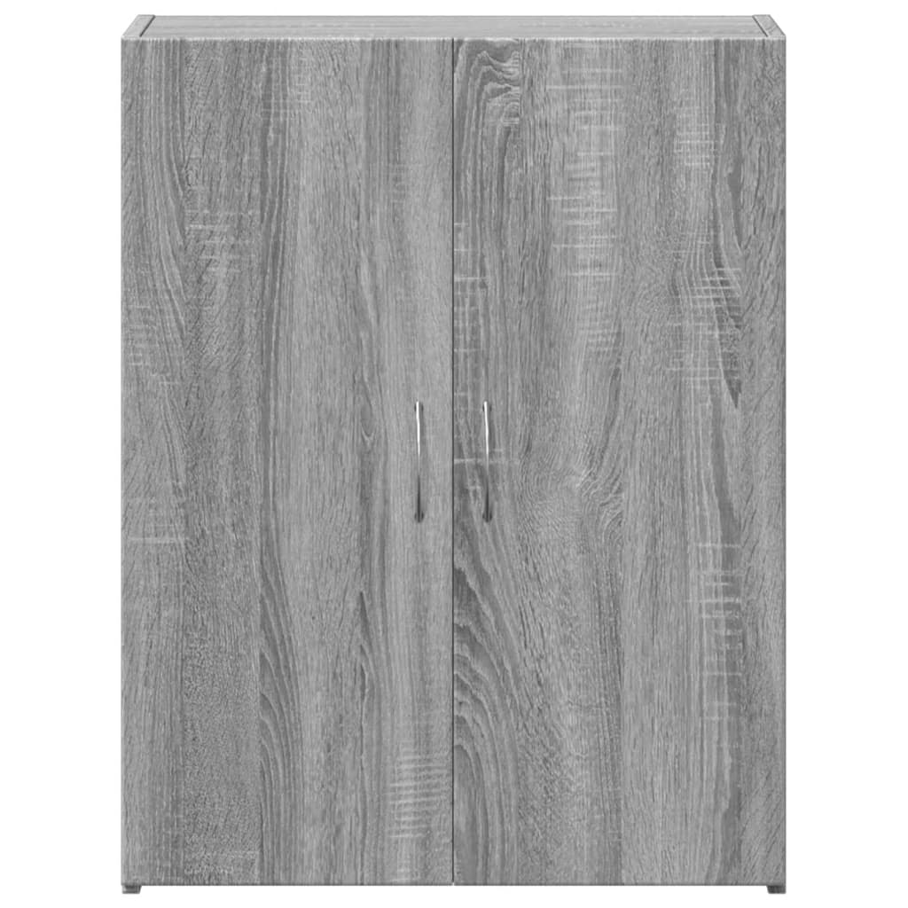 Aktenschrank Grau Sonoma 60x32x77,5 cm Holzwerkstoff