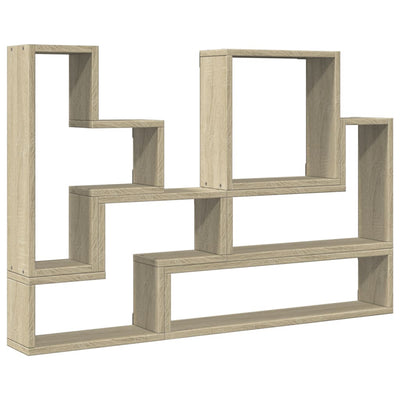 Wandregal Sonoma-Eiche 96x12x64 cm Holzwerkstoff