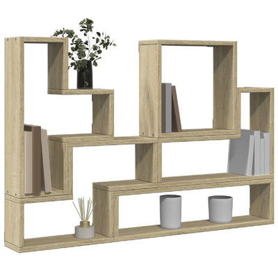 Wandregal Sonoma-Eiche 96x12x64 cm Holzwerkstoff