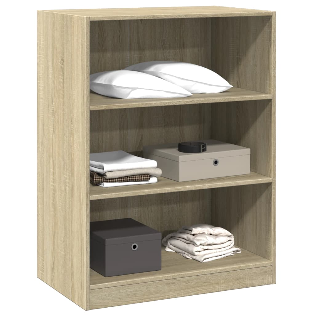 Kleiderschrank Sonoma-Eiche 77x48x102 cm Holzwerkstoff