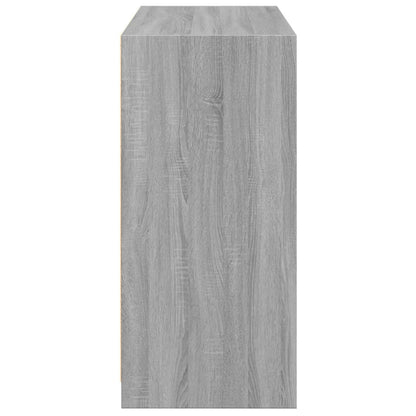 Kleiderschrank Grau Sonoma 77x48x102 cm Holzwerkstoff