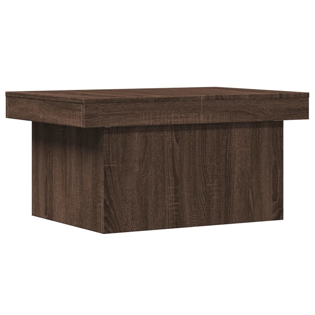 Couchtisch Braun Eichen-Optik 100x55x40 cm Holzwerkstoff