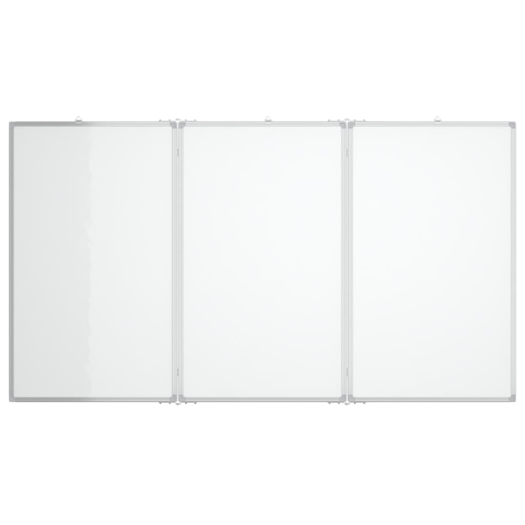 Magnetisches Whiteboard Klappbar 150x100x1,7 cm Aluminium