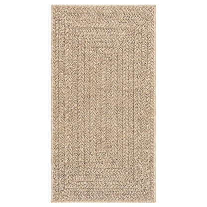 Teppich ZIZUR 60x110 cm Jute-Optik Indoor und Outdoor