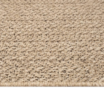 Teppich ZIZUR 80x200 cm Jute-Optik Indoor und Outdoor