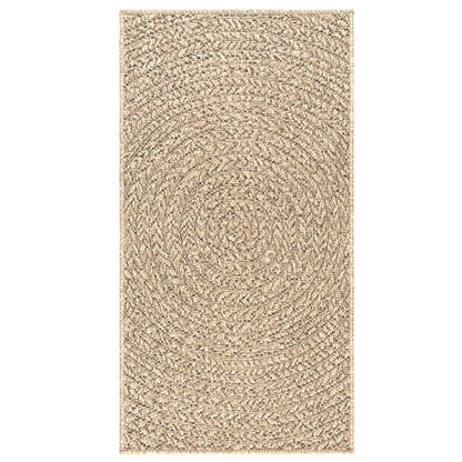 Teppich ZIZUR 100x200 cm Jute-Optik Indoor und Outdoor