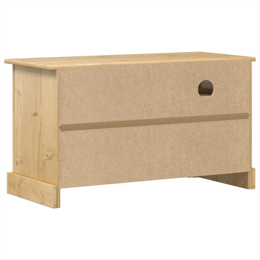 TV-Schrank Corona 100x45x58 cm Massivholz Kiefer