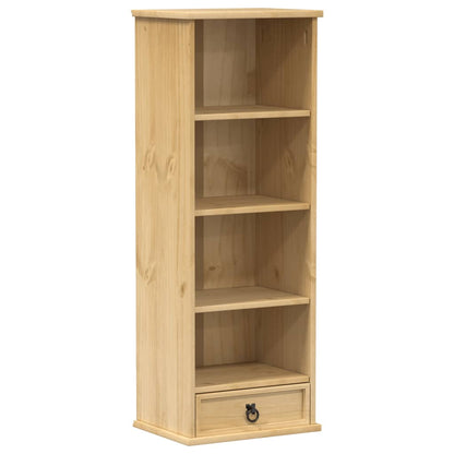 CD-Schrank Corona 40x30x110 cm Massivholz Kiefer