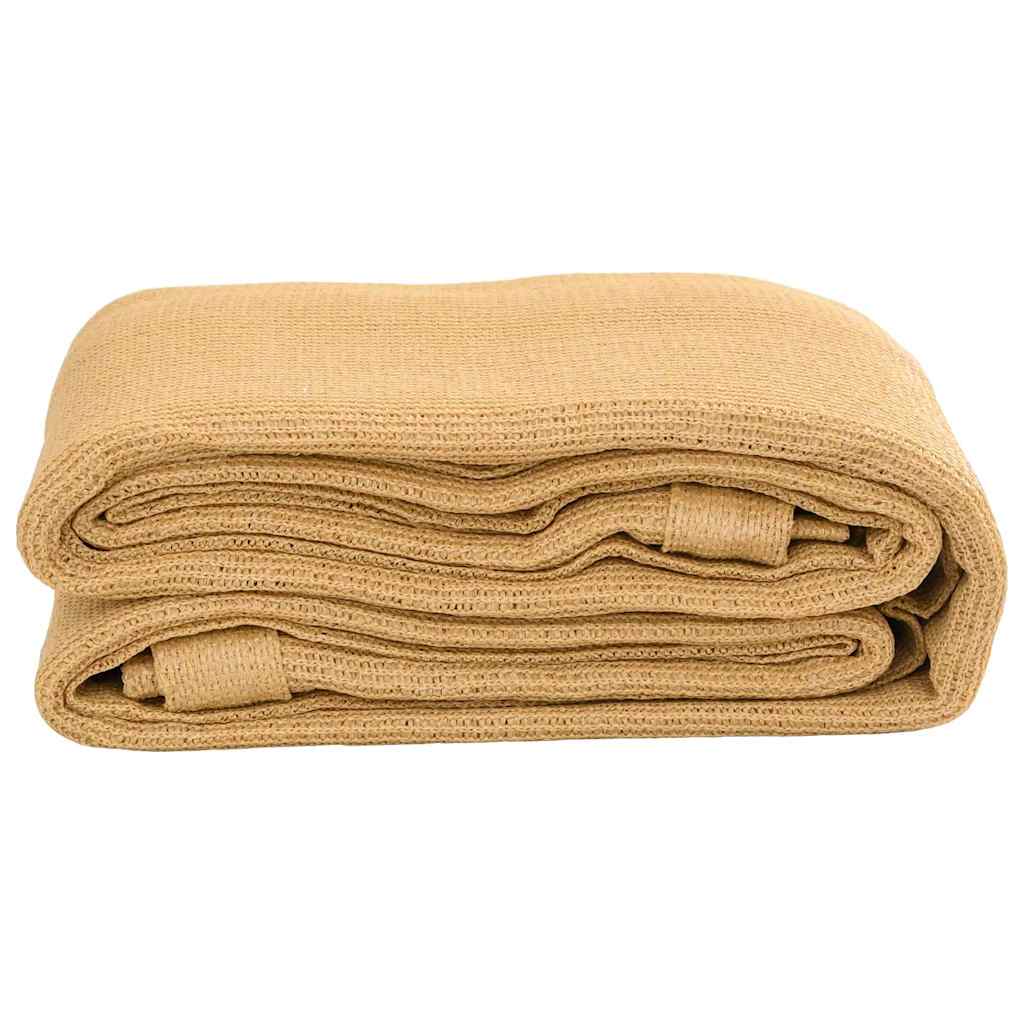 Zeltteppich Sandfarbe 200x300 cm HDPE