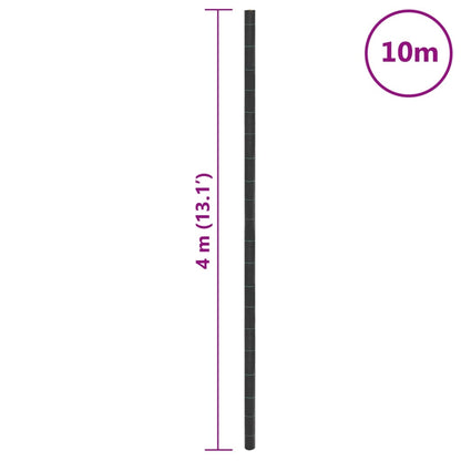 Unkrautvlies Schwarz 4x10 m PP