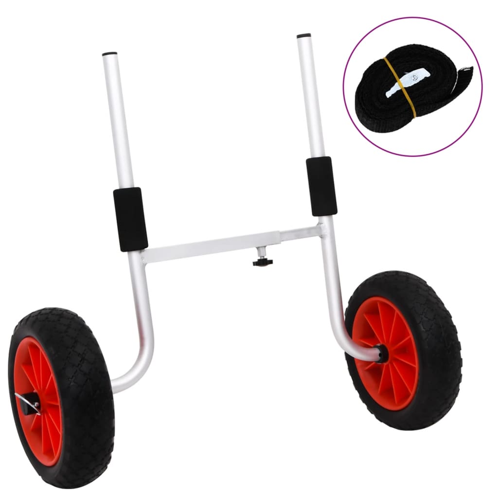 Kajak-Trolley Abnehmbar 100 kg Aluminium