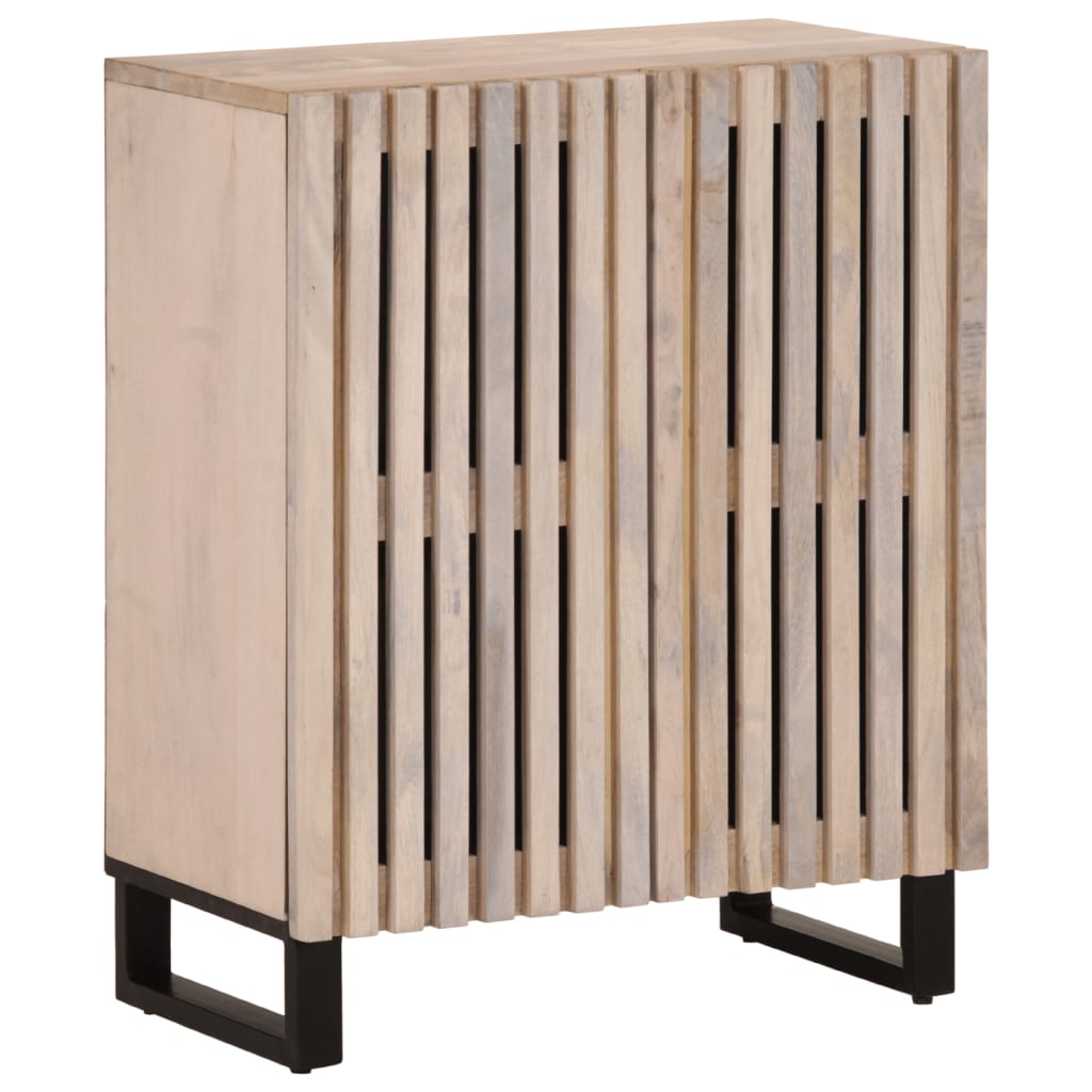 Sideboard 3 Stk. 60x34x75 cm Massivholz Mango