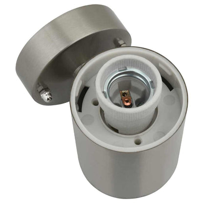 Außenwandleuchte 2 pcs Silber 12 x 8,5 x 27 cm