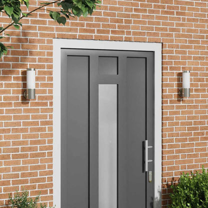 Außenwandleuchte 2 pcs Silber 12 x 8,5 x 27 cm