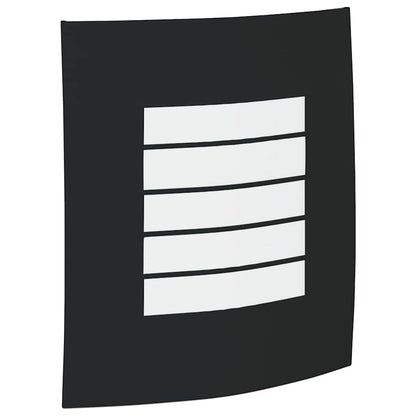 Außenwandleuchte 2 pcs Schwarz 23,5 x 9 x 26 cm