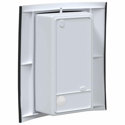 Außenwandleuchte 2 pcs Schwarz 23,5 x 9 x 26 cm