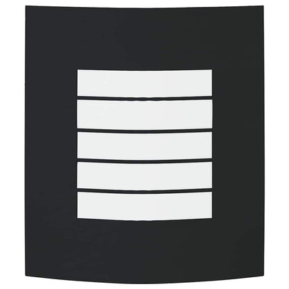 Außenwandleuchte 2 pcs Schwarz 23,5 x 9 x 26 cm