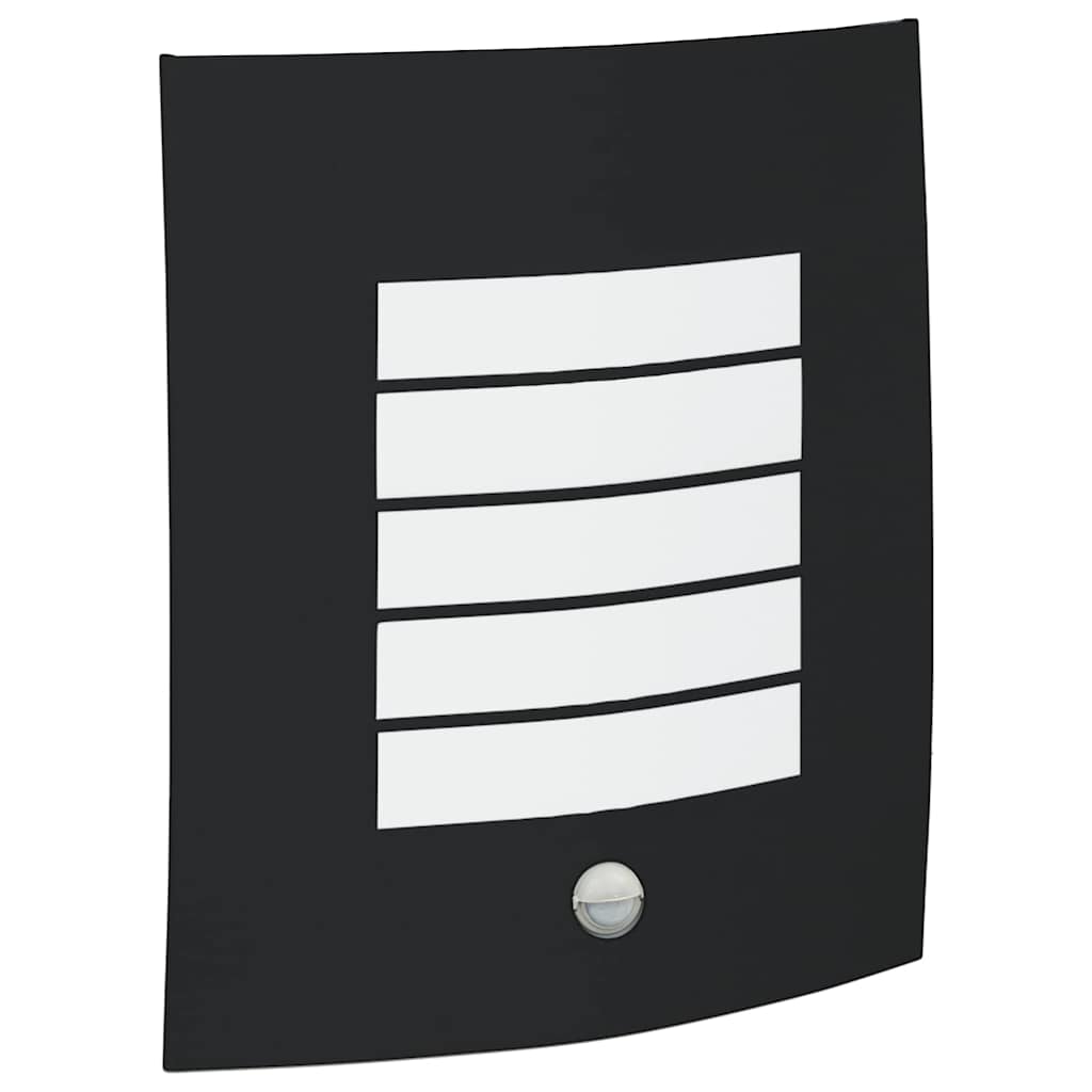 Außenwandleuchte 2 pcs Schwarz 23,5 x 9 x 26 cm