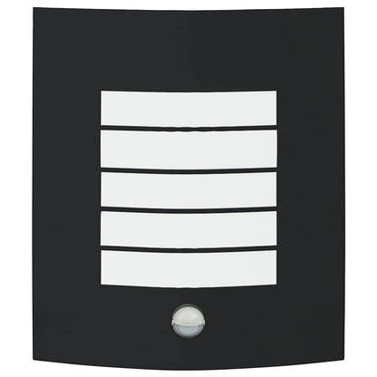 Außenwandleuchte 2 pcs Schwarz 23,5 x 9 x 26 cm