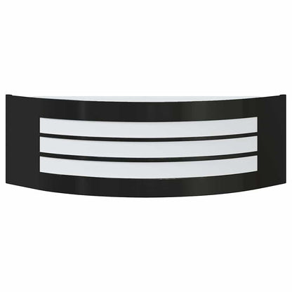 Außenwandleuchte 2 pcs Schwarz 32 x 10 x 10 cm