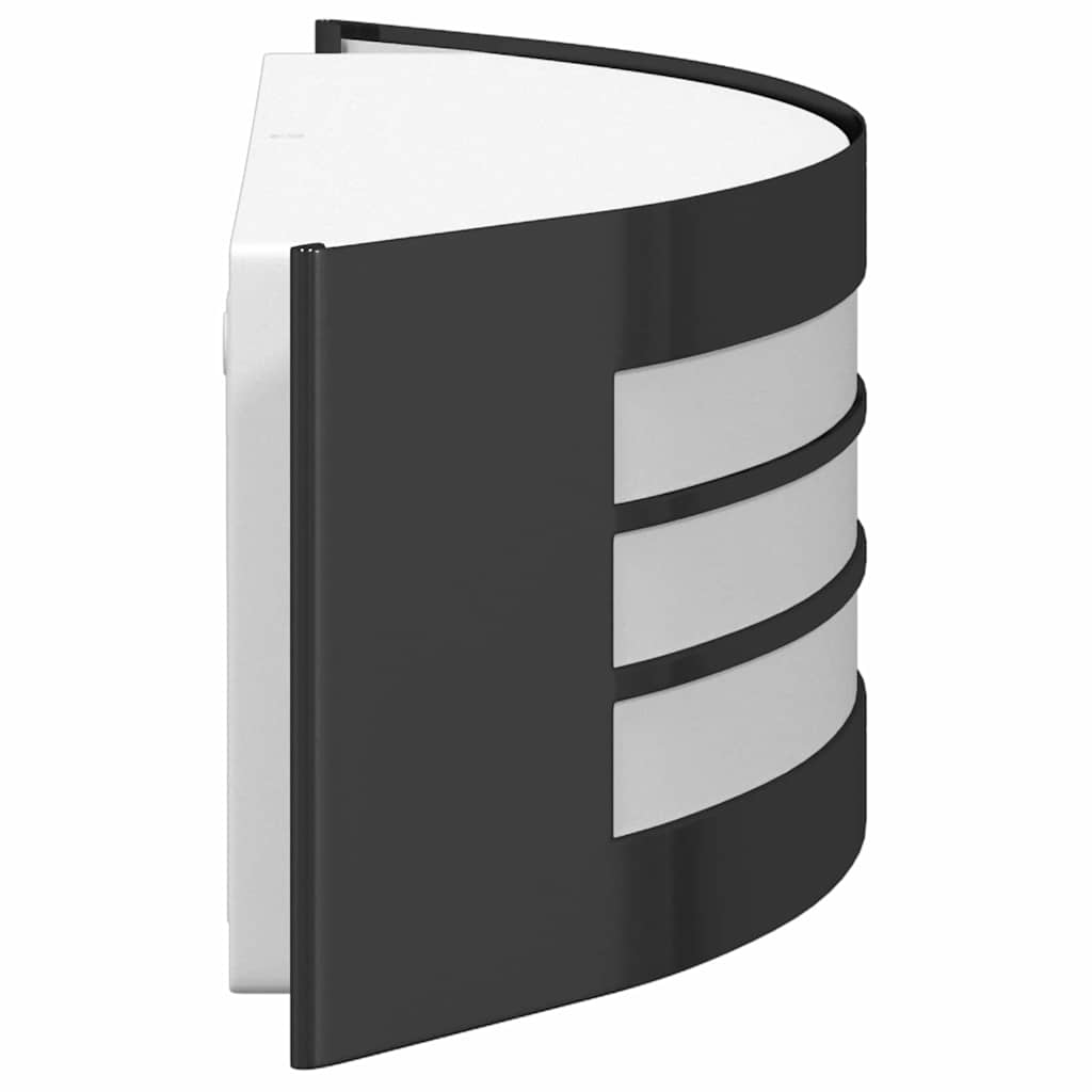 Außenwandleuchte 2 pcs Schwarz 32 x 10 x 10 cm