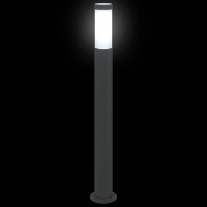 Pollerleuchten 3er 80 cm Edelstahl IP44