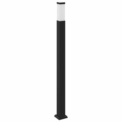 Pollerleuchte mit Sensor 110 cm Schwarz IP44