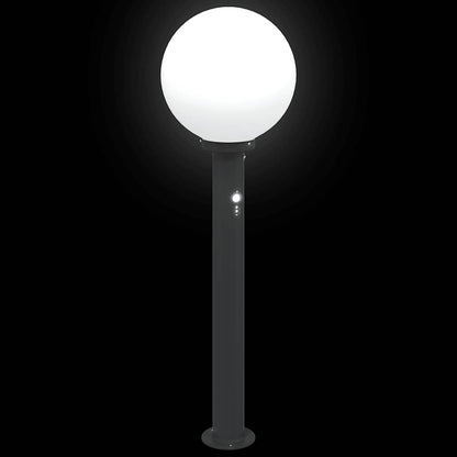 Pollerleuchten mit Sensor 3 Stk. 80 cm Schwarz IP44