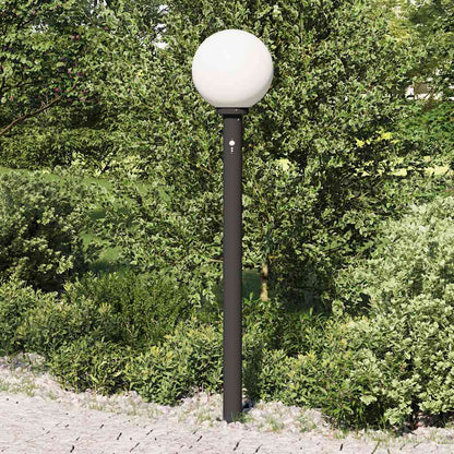 Pollerleuchte mit Sensor 120 cm Schwarz IP44