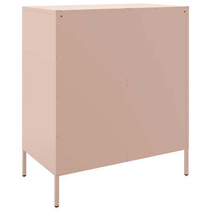 Sideboard Rosa 68x39x79 cm Stahl