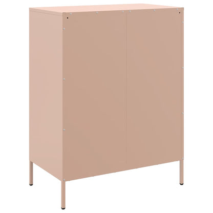 Sideboard Rosa 68x39x89 cm Stahl