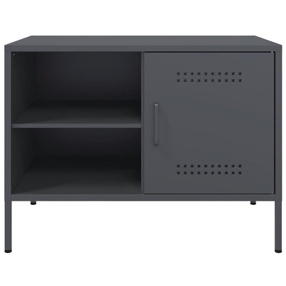 TV-Schrank Anthrazit 68x39x50,5 cm Stahl