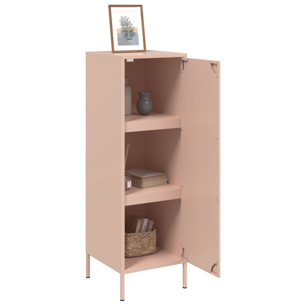 Highboard Rosa 36x39x113 cm Stahl