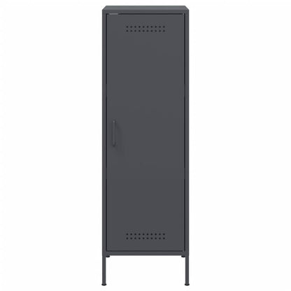 Highboard Anthrazit 36x39x113 cm Stahl