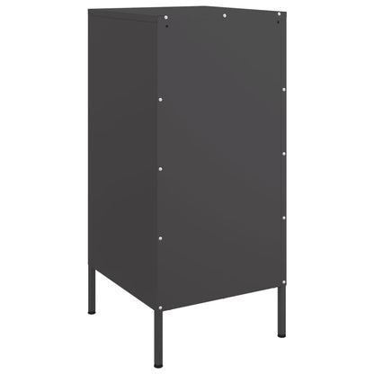 Sideboard Schwarz 36x39x79 cm Stahl