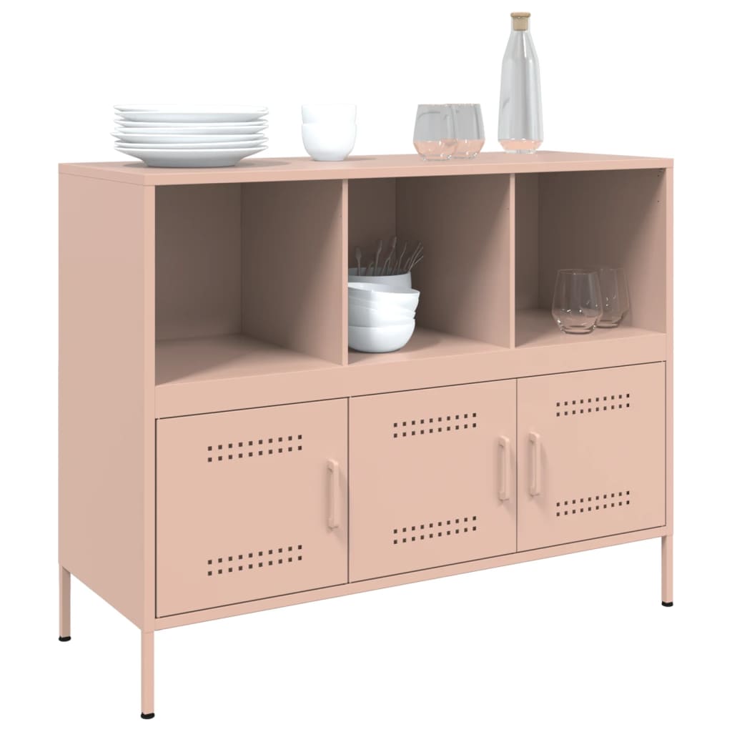 Sideboard Rosa 100,5x39x79 cm Stahl