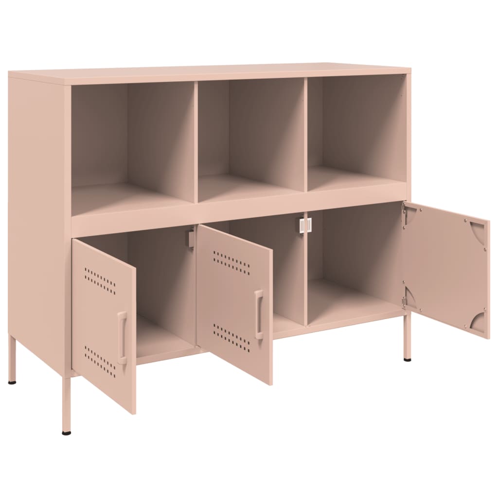 Sideboard Rosa 100,5x39x79 cm Stahl