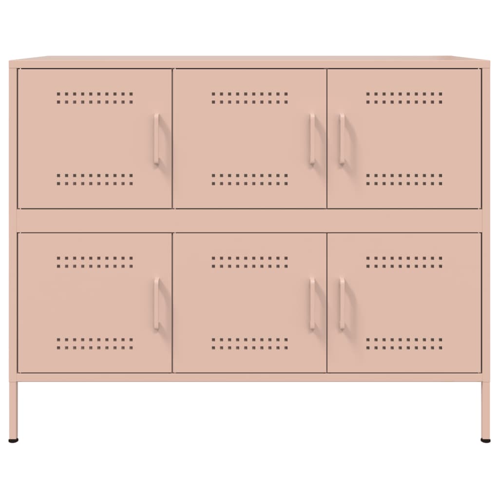 Sideboard Rosa 100,5x39x79 cm Stahl