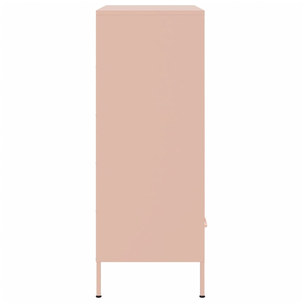 Highboard Rosa 68x39x101,5 cm Stahl