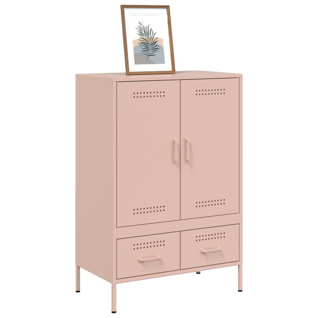 Highboard Rosa 68x39x101,5 cm Stahl