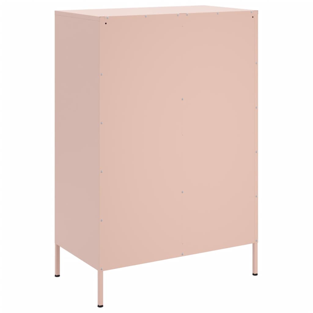 Highboard Rosa 68x39x101,5 cm Stahl