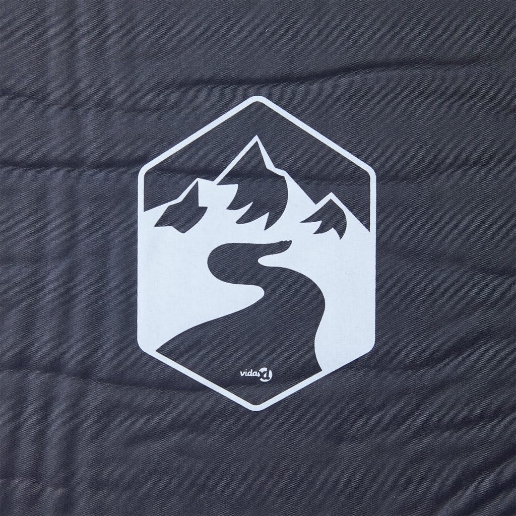 Materassino autogonfiabile con cuscino, grigio